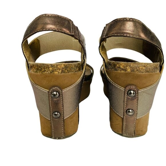 Women Corkys Women\'s Agnus Wedge Platform Sandals Sz 7